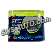 лампа H3 12V 55 W  Диалуч ELS +100% 3800K (2шт)