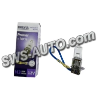 лампа H3 12V 55 W  BREVIA Power +30%