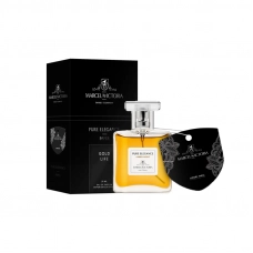 ароматизатор Спрей + Лист MARCEL VICTORIA Pure Elegance Paper  50 мл  "Gold Life"