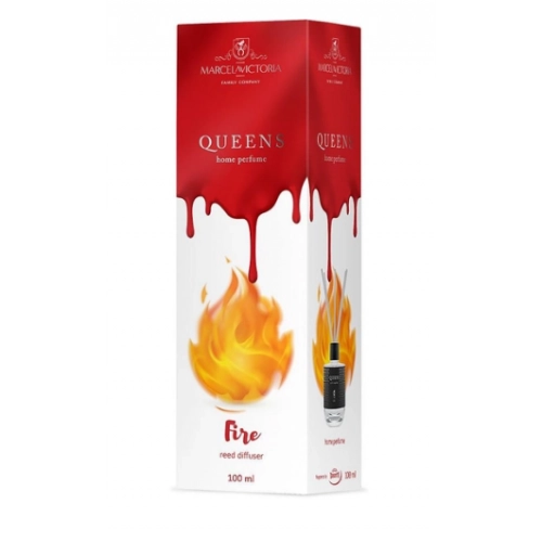 ароматизатор в підсклянник / для дому MARCEL VICTORIA  Queens White 100мл  "Fire"