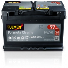Аккумулятор  FULMEN  77 (760 А) Formula Xtreme Евро правый +