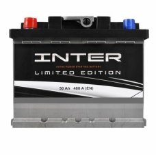 Акумулятор   INTER  50Ач (480A) limited edition