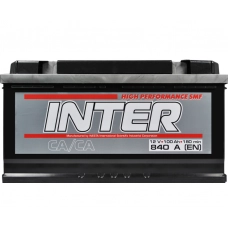 Аккумулятор   INTER 100Ач (840A) lhigh performance Евро правый +