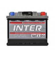 Акумулятор   INTER  50Ач (420A) high performance Євро правий +