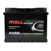 Аккумулятор MOLL  60 (640 А) EFB Евро правый + (2 года гарантия)