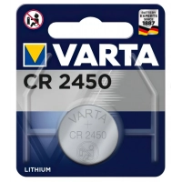 батарейка "таблетка" литиевая 3.0V  CR2450  блист. Varta