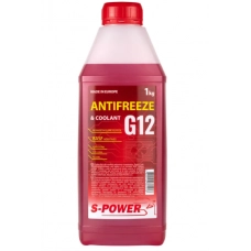 антифриз красный  1,5л (S-Power) G12  -30 ПЭТ