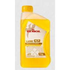 антифриз жовтий   1л (Temol) G12 Luxe  -42