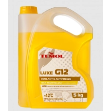 антифриз жовтий   5л (Temol) G12 Luxe  -42