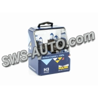 лампа H3 12V 55 W  Маяк Active Crystal +130% (2шт)