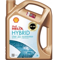 масло Shell 0W-20 Helix Hybrid (Asia & America) 5л