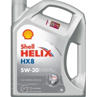 масло Shell 5W-30 Helix HX8 (4л) + очиститель следов насекомых 0,5л InsectRemover АКЦИЯ!