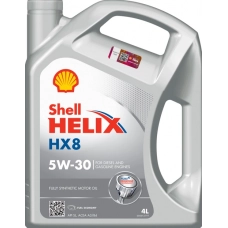 масло Shell 5W-30 Helix HX8 (4л) + очиститель следов насекомых 0,5л InsectRemover АКЦИЯ!