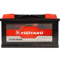 Аккумулятор YIGITAKU  90 (850 А) Silver MF Евро правый + низкий