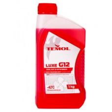 антифриз червоний  1л (Temol) G12 Luxe -42