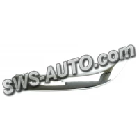 накладка на Бампер передня ліва хром.31105