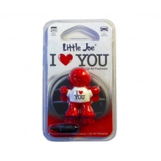 ароматизатор на дефлектор  чоловічок LITTLE JOE  "Vanilla" I Love you