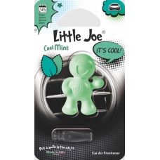 ароматизатор на дефлектор  чоловічок LITTLE JOE OK  "Cool mint"
