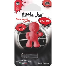 ароматизатор на дефлектор  чоловічок LITTLE JOE OK  "Crazy cherry"