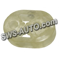 резинки крепл.глуш.Газель, 31105 (овал.) силикон