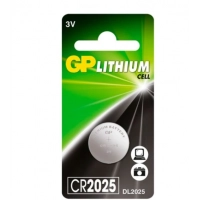 батарейка "таблетка" літієва 3.0V  CR2025  блістер GP Peak Power