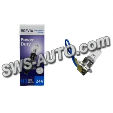 лампа H3 24V 70 W  BREVIA Power Duty