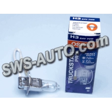 лампа H3 24V 70 W  OSRAM Truckstar PRO+100%