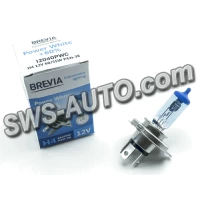 лампа H4 12V 60/55 (43) BREVIA Power White+60% 4300K