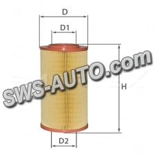фильтр возд. Fiat Ducato-Peugeot Boxer 1.9TD, 2.0-2.3JTD, 2.8HDI 94->  (SMARTEX)