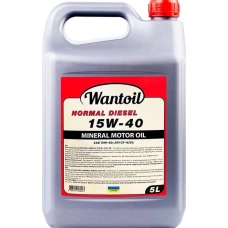 масло WANTOIL 15W-40 NORMAL DIESEL CF-4/SG  (5л)
