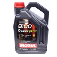 масло Motul 5W-40 8100 X-Cess GEN2 (4л)