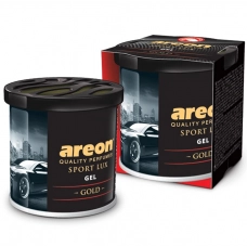 ароматизатор на панель гель AREON Gel Sport Lux 80г  "Gold"