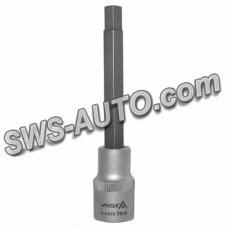 головка - вставка  HEX шестигранная 1/2"   9 мм х 110 мм  (в т. ч. для тормозных систем VW T5)