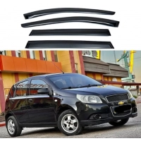 ветровик Chevrolet Aveo III хетч 2006-2012 (скотч) ACRYL-AUTO