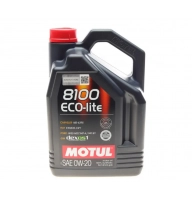 олива MOTUL  0W20   8100  ECO-CLEAN  (5л)