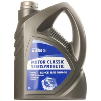 масло Lotos 10W-40 Motor Classic Semisynthetic SG/CE, A3/B4 (5л)