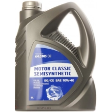 олива Lotos 10W-40 Motor Classic Semisynthetic SG/CE, A3/B4 (5л)