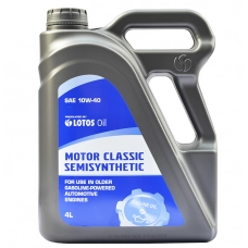 олива Lotos 10W-40 Motor Classic Semisynthetic SG/CE, A3/B4 (4л)