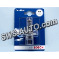 лампа H4 12V 60/55 (43) BOSCH Pure Light блістер