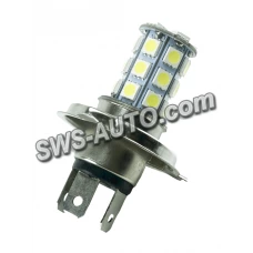 лампа светодиодная H4 24V 75/70 (43) 27 SMD (5050) 400Lm