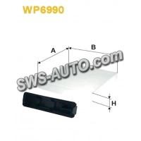 фильтр салона Renault Logan, Clio II-III, Duster II, Nissan Micra  (WIX)