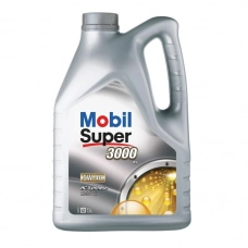 олива Mobil  5W-40 Super 3000 X1 SN/SM, A3/B4  (5л)
