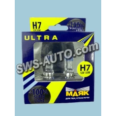 лампа H7 12V 55 W Маяк Super Light +100% (2шт)