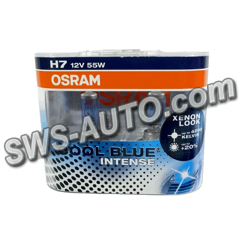 лампа H7 12V 55 W OSRAM Cool Blue I+20% (2шт)*****