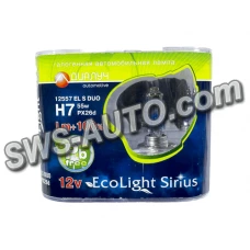 лампа H7 12V 55 W Диалуч ELS+100% 3800K (2шт)