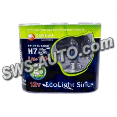 лампа H7 12V100 W Диалуч ELS+100% 3800K (2шт)