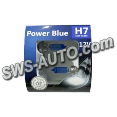 лампа H7 12V 55 W BREVIA Power Blue 4200К (2шт)
