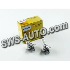 лампа H7 12V 55 W PHILIPS Premium+30% (2шт)