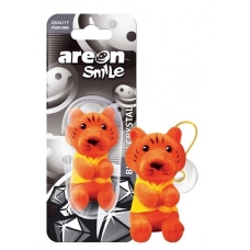 ароматизатор на зеркало сухой AREON Smile Игрушка  "Черный кристал"