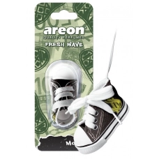 ароматизатор на зеркало сухой AREON Wave Fresh Кеды  "Доллар"